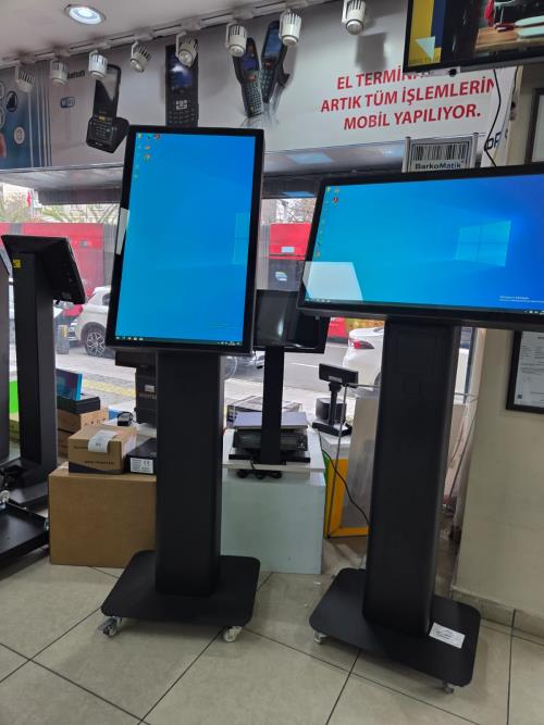 TAZGA KSK-3200 32'' ENDÜSTRİYEL KİOSK I5 8 GB RAM 256 GB NVME SSD Wİ-Fİ DİKEY